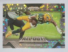 Aaron Jones [No Huddle Prizm] #22 Football Cards 2021 Panini Prizm All Out Prices