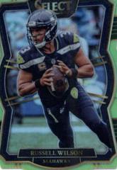 Russell Wilson [Green Prizm Die Cut] #104 Football Cards 2017 Panini Select Prices