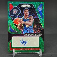Larry Johnson [Green Choice Prizm] #44 Basketball Cards 2023 Panini Prizm Signature Prices