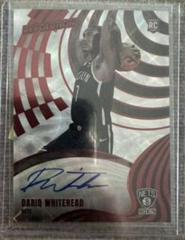 Dariq Whitehead [Asia] #4 Basketball Cards 2023 Panini Revolution Rookie Autograph Prices