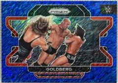 Goldberg [Blue Shimmer Prizm] Wrestling Cards 2022 Panini Prizm WWE Prices