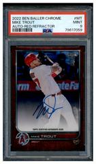 Mike Trout [Red] #BBA-MT Baseball Cards 2022 Topps Chrome Ben Baller Autographs Prices