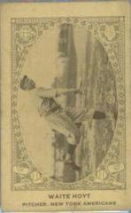 Waite Hoyt Baseball Cards 1922 E120 American Caramel Prices