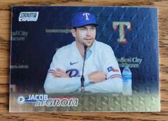 Jacob deGrom [Chrome Superfractor] #297 Baseball Cards 2023 Stadium Club Prices