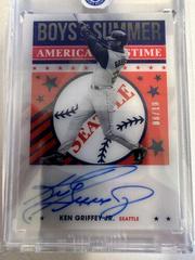 Ken Griffey Jr. [Gold] #BOS-KGJ Baseball Cards 2021 Panini Chronicles Boys of Summer Autographs Prices