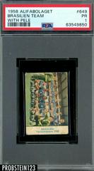 Brasilien Team [With Pele] Soccer Cards 1958 Alifabolaget Prices
