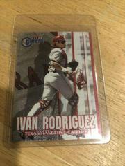 Ivan Rodriguez Baseball Cards 2000 Fleer Gamers Prices