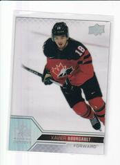 Xavier Bourgault [Clear Cut] Hockey Cards 2022 Upper Deck Team Canada Juniors Prices