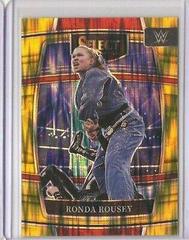 Ronda Rousey [Gold Flash] Wrestling Cards 2022 Panini Select WWE Prices