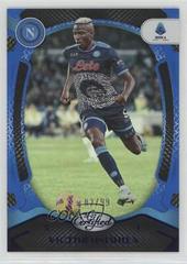 Victor Osimhen [Mirror Blue] Soccer Cards 2021 Panini Chronicles Serie A Prices