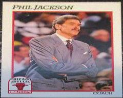  1990-91 NBA Hoops #308 Phil Jackson Chicago Bulls CO Official  Basketball Trading Card : Collectibles & Fine Art