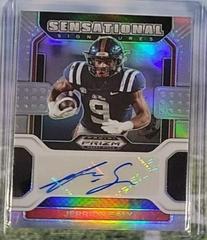 Jerrion Ealy #SS-JEA Football Cards 2023 Panini Chronicles Draft Picks 2022 Prizm Sensational Signatures Prices