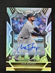 Jake Burger [Autograph] Baseball Cards 2022 Panini Chronicles Certified Prices