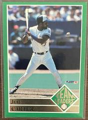 Joe Carter #14 Baseball Cards 1992 Fleer Team Leaders Prices
