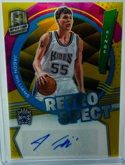 Jason Williams [Gold] #RSA-JWL Basketball Cards 2021 Panini Spectra RetroSpect Autographs Prices