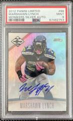 Marshawn Lynch [Monikers Silver Autograph] #88 Football Cards 2012 Panini Limited Prices