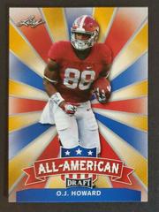 O.J. Howard [Gold] Football Cards 2017 Leaf Draft All American Prices