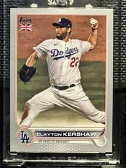 Clayton Kershaw [Platinum] #73 Baseball Cards 2022 Topps UK Edition Prices