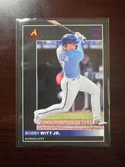 Bobby Witt Jr. [Red] #11 Baseball Cards 2022 Panini Chronicles Pinnacle Prices
