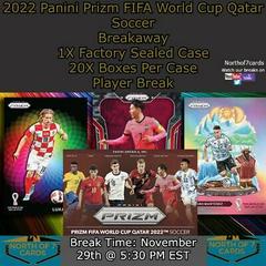 Nicolas Otamendi [Breakaway] Soccer Cards 2022 Panini Prizm World Cup Prices