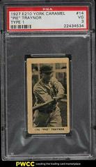 'Pie' Traynor #14 Baseball Cards 1927 E210 York Caramel Type 1 Prices
