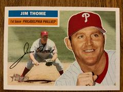 Jim Thome #50 Baseball Cards 2005 Topps Heritage Prices