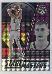 Nikola Jokic [Purple] #21 Basketball Cards 2022 Panini Mosaic Stare Masters Prices