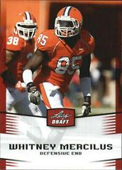 Whitney Mercilus #50 Football Cards 2012 Leaf Draft Prices
