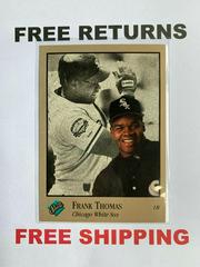Frank Thomas #159 Baseball Cards 1992 Studio Prices