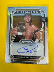 Shinsuke Nakamura Wrestling Cards 2022 Panini Prizm WWE Champion Signatures Prices