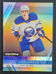 Jack Quinn [Gold] Hockey Cards 2022 Upper Deck Synergy Rookie Journey Away Prices
