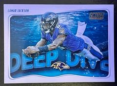 Lamar Jackson [Deep Dive] Football Cards 2020 Panini Score Deep Dive Prices