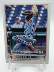 Alec Bohm #452 Baseball Cards 2022 Topps Prices