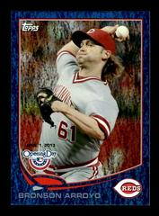 Bronson Arroyo #29 Baseball Cards 2013 Topps Opening Day Prices