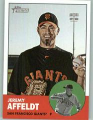 Jeremy Affeldt #469 Baseball Cards 2012 Topps Heritage Prices