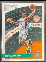 De'Aaron Fox #3 Basketball Cards 2023 Panini Donruss Zero Gravity Prices