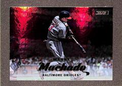 Manny Machado [Batting Rainbow Foil] #131 Baseball Cards 2017 Stadium Club Prices