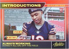 Tyler Scott [Spectrum Red] #17 Football Cards 2023 Panini Absolute Introductions Prices