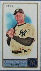 Derek Jeter [Mini] Baseball Cards 2011 Topps Allen & Ginter Prices