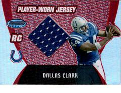 Dallas Clark [Jersey Red] Football Cards 2003 Bowman's Best Prices