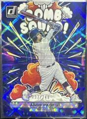 Andy Pages [Blue] #BS6 Baseball Cards 2023 Panini Donruss Bomb Squad Prices
