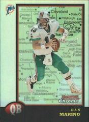 Dan Marino [Interstate Refractors] #135 Football Cards 1998 Bowman Chrome Prices