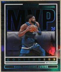 Karl Anthony Towns #9 Basketball Cards 2021 Panini Contenders MVP Prices