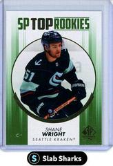Shane Wright [Green] Hockey Cards 2022 SP Authentic Top Rookies Prices