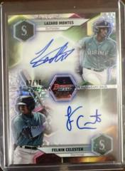 Lazaro Montes, Felnin Celesten [Mini Diamond] Baseball Cards 2023 Bowman's Best Dual Autographs Prices