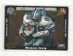 Michael Irvin #4G Football Cards 1993 Action Packed Monday Night Football 24K Gold Prices