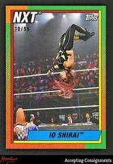 Io Shirai [Green] Wrestling Cards 2021 Topps Heritage WWE Prices