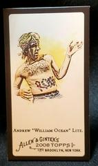 Andrew 'William Ocean' Litz [Mini] #283 Baseball Cards 2008 Topps Allen & Ginter Prices