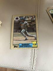 Danny Tartabull Baseball Cards 1987 Topps Tiffany Prices