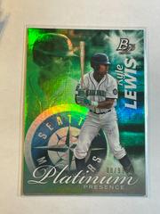 Kyle Lewis [Green] #PP-KL Baseball Cards 2017 Bowman Platinum Presence Prices